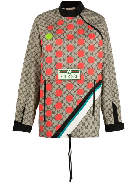 gucci oriental jacket|Gucci jacket farfetch.